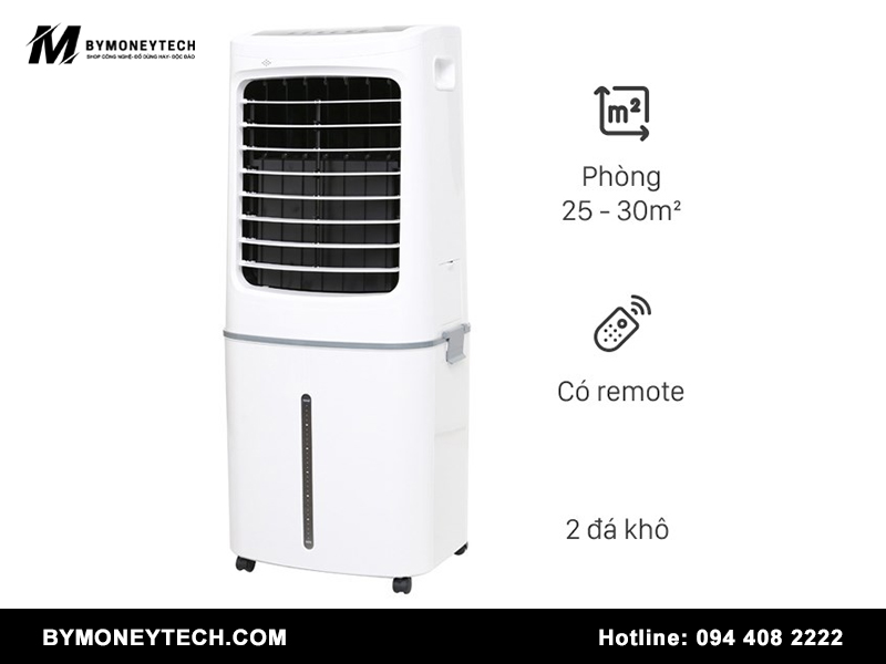 Quạt điều hòa đứng có điều khiển