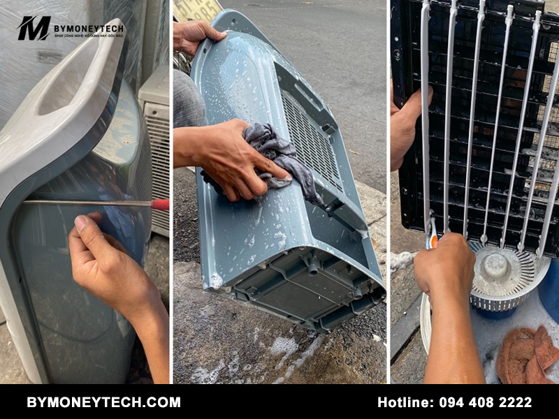 Cách vệ sinh quạt điều hoà