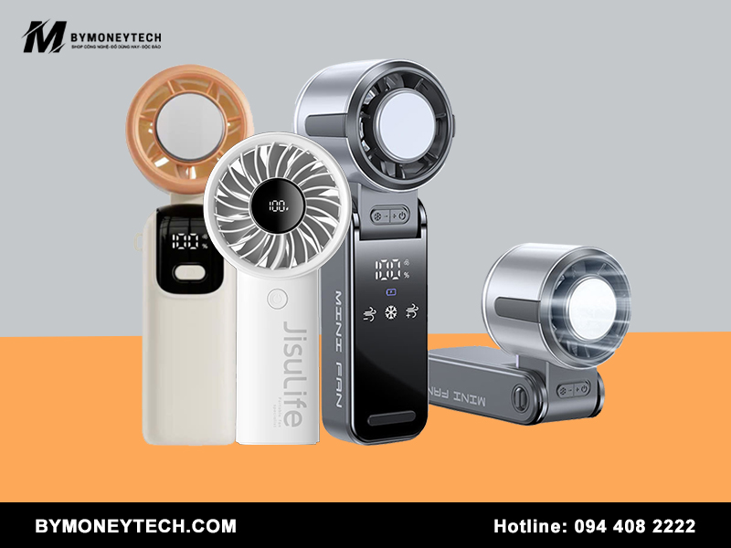 Quạt cầm tay chạy bằng pin