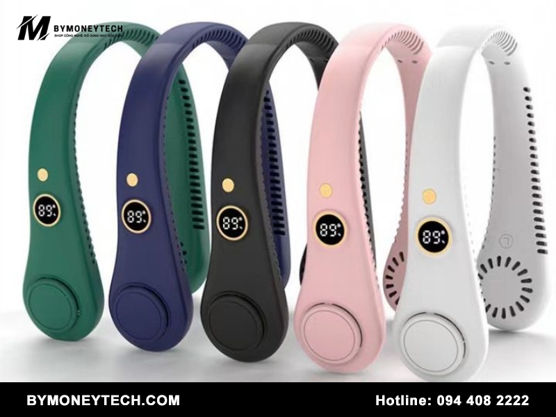 Quạt điều hòa mini đeo cổ chính hãng